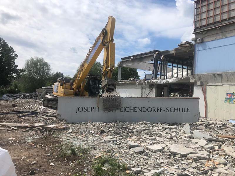 Abbruch Josepf von Eichendorf-Schule Kassel